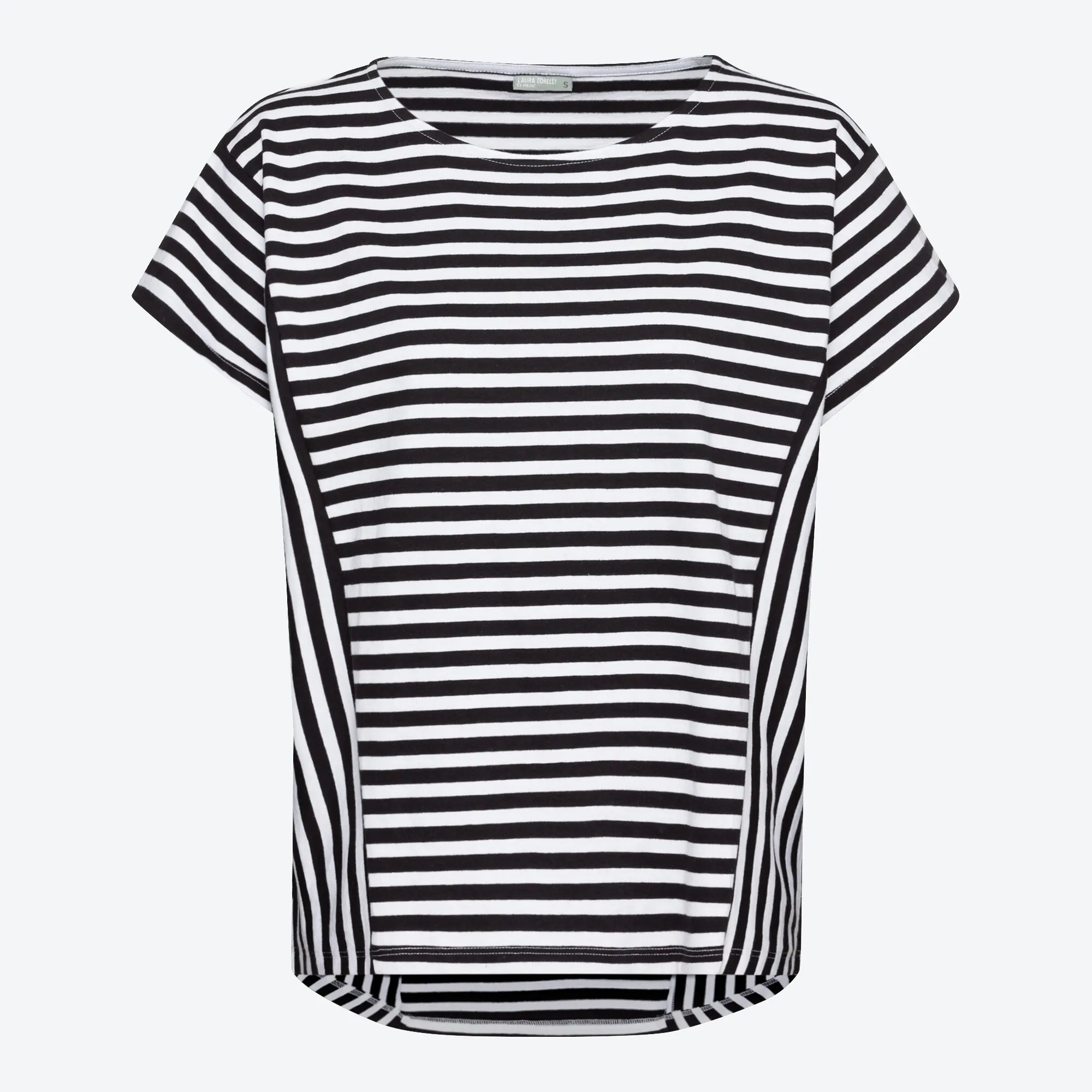 Damen-T-Shirt mit Streifenmuster
