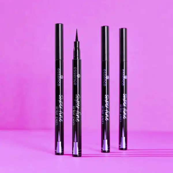 Super fine liner pen 01 deep black