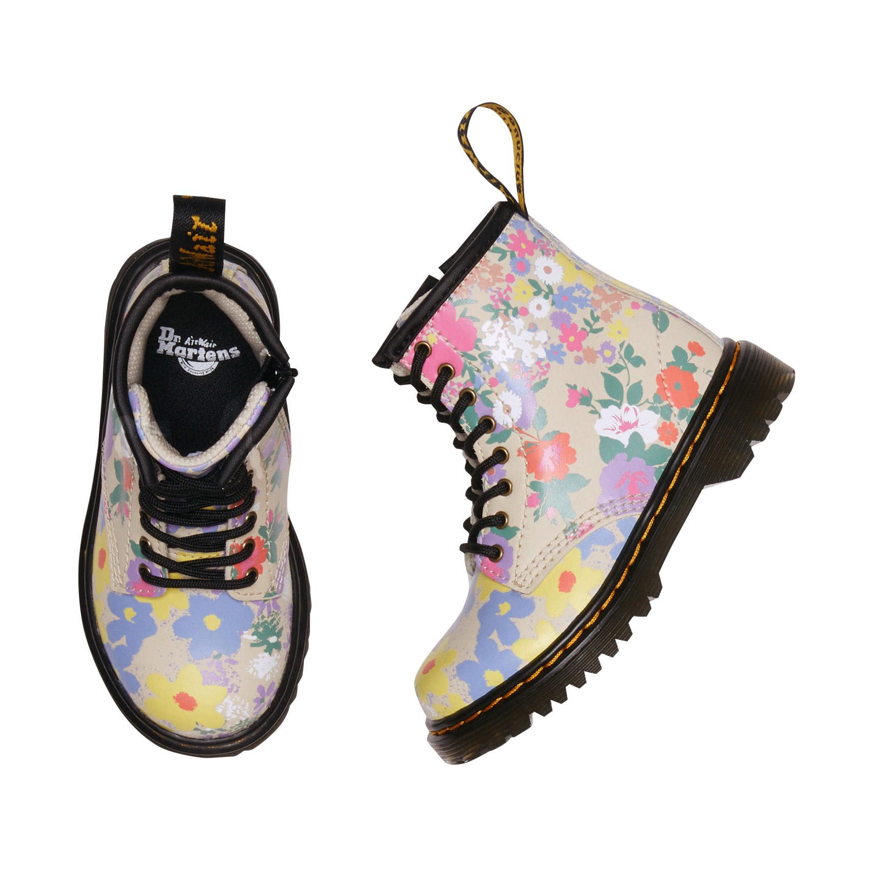 1460 T - Bottines en cuir | Beige