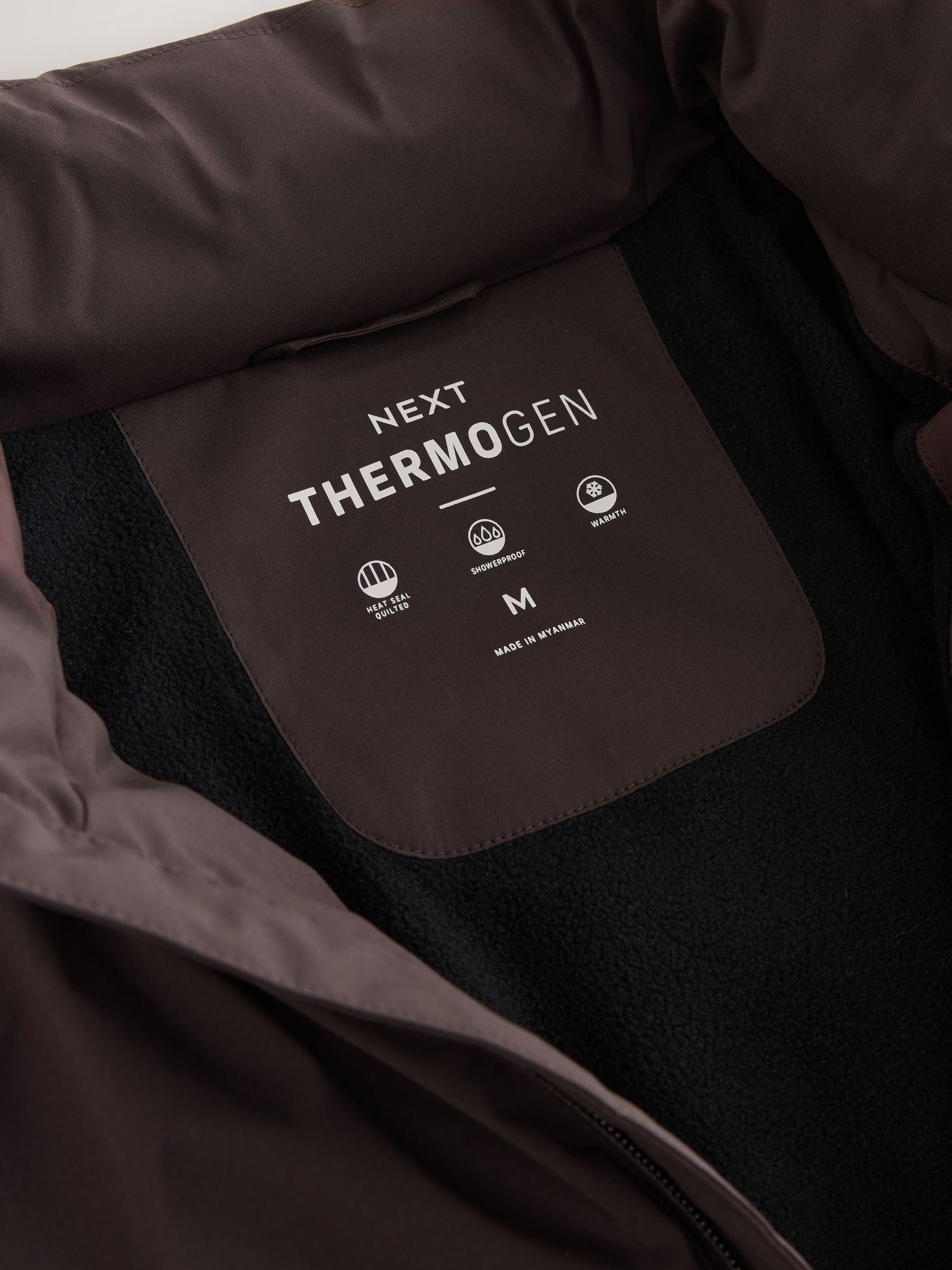 Bruin - ThermoGen Shower Resistant Funnel Puffer Jacket