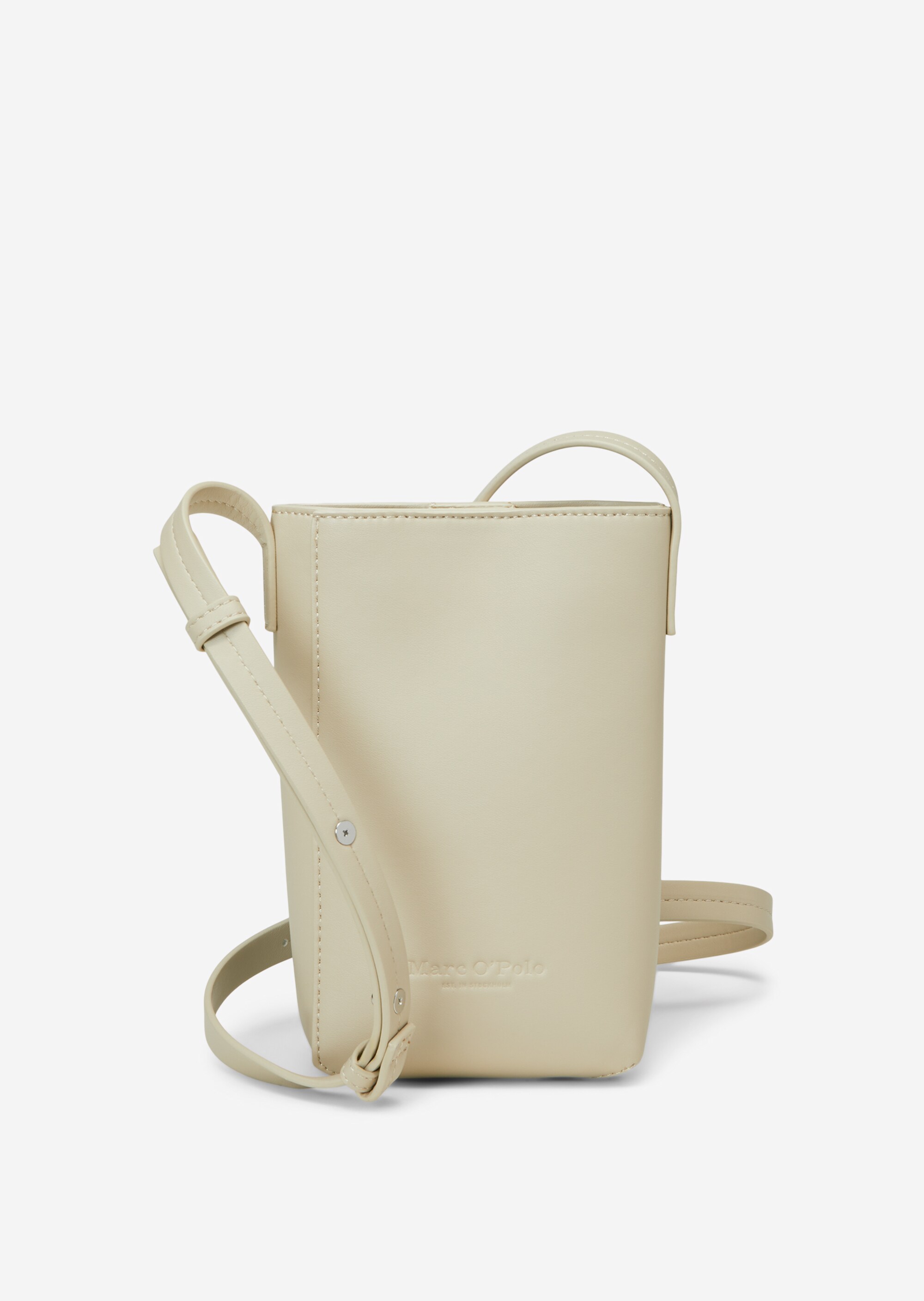 Smartphone-Tasche aus einer Lederalternative aus recyceltem Polyester