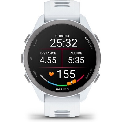 Montre connectée Garmin Forerunner 170 GPS Blanc et Bleu nuage
