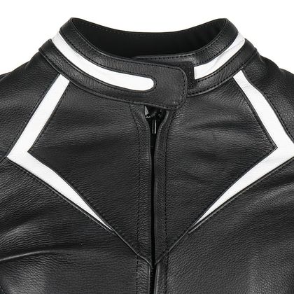 Blouson DXR DIVA RACER CE - Noir / Blanc