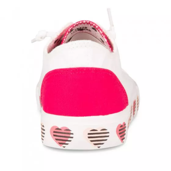 Baskets BLANC LOVELY SKULL