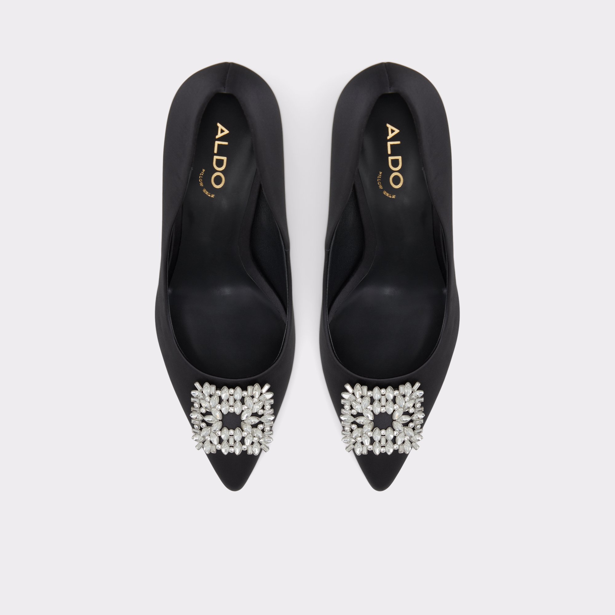 Platine Black Women Pumps