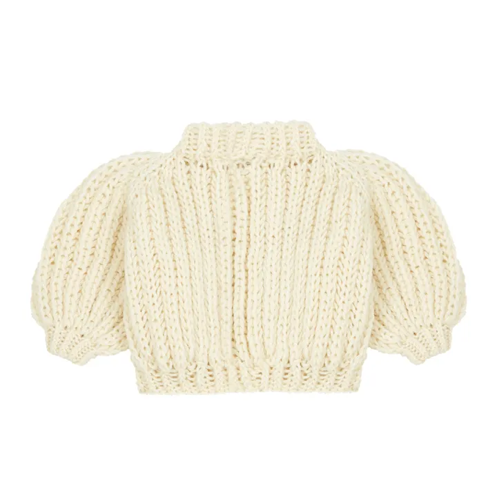 Silmu Knitting Pull Mérinos Aava | Ecru