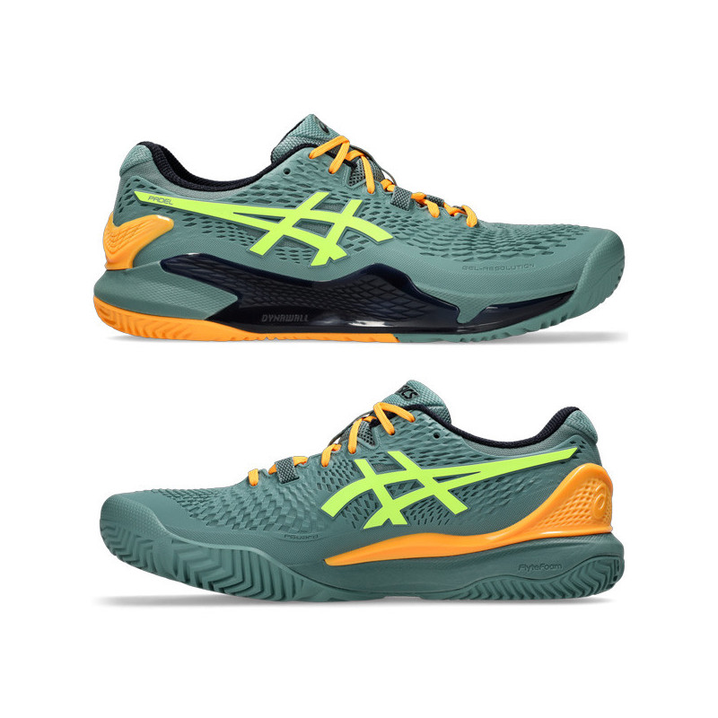 Asics Gel Resolution 9 Padel kaki