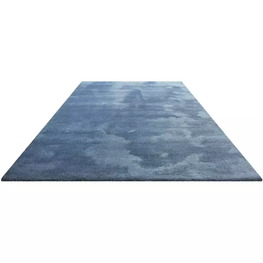 Homie Living Hochflorteppich Sienna blau