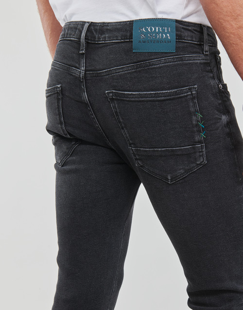 Scotch & Soda - SKIM SKINNY JEANS CARBON - Gris