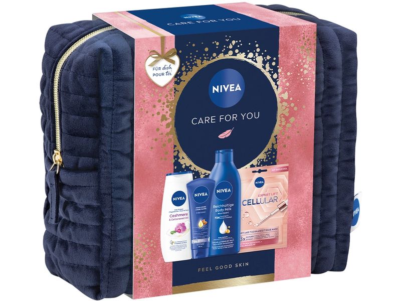 NIVEA Geschenkset Care For You 2024 Körperpflegeset für Damen