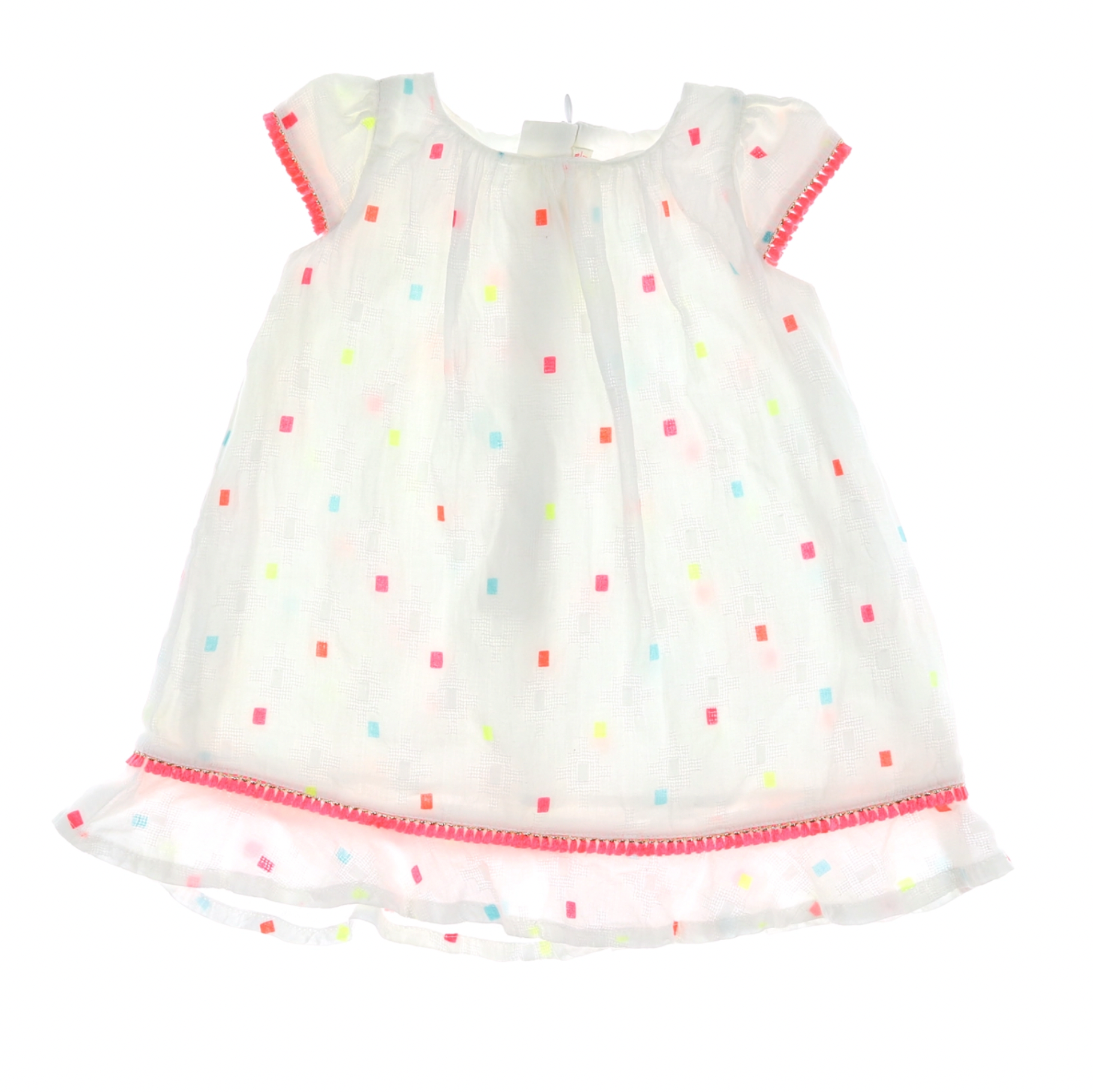 Robe bébé blanc - 6 mois | Blanc