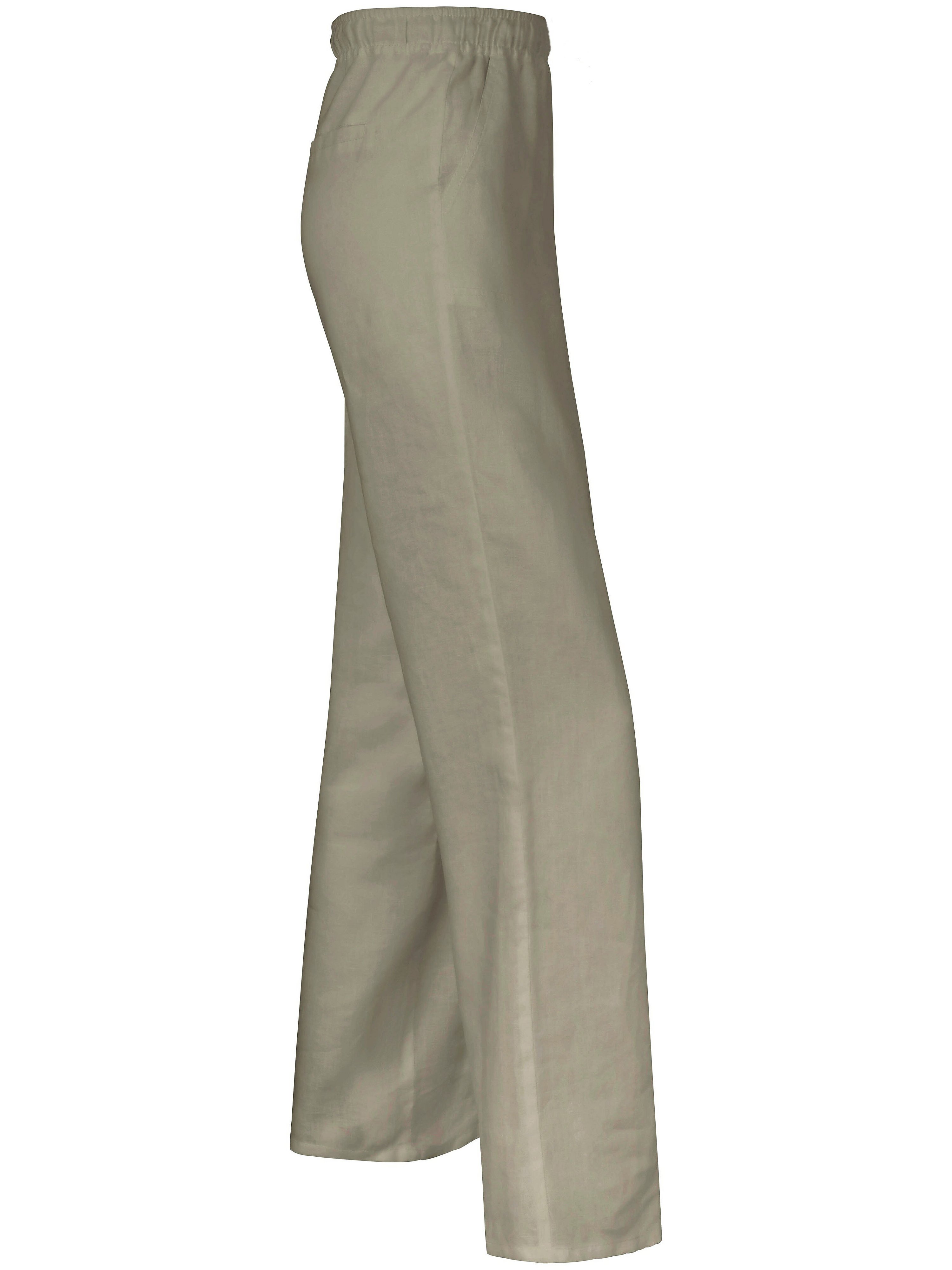 Schlupf-Hose aus 100% Leinen