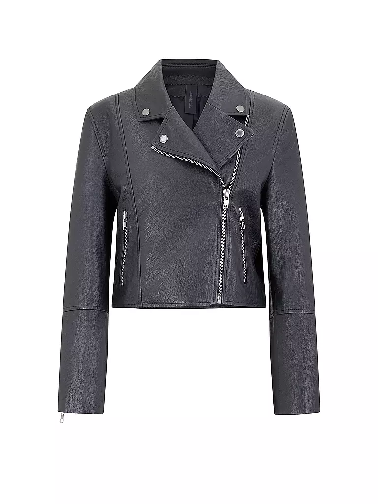 DRYKORN Lederjacke BARWALL schwarz