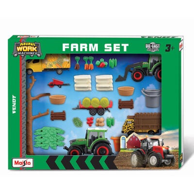 Maisto Mini Working Machines Super Bondegårdssett Fendt