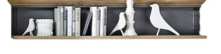 Wandboard Jasmin Graphit/Artisan Eiche Optik 142x29x20 cm
