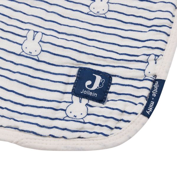 Jollein Miffy Wiegdeken - Hydrofiel - Stripe Biscuit