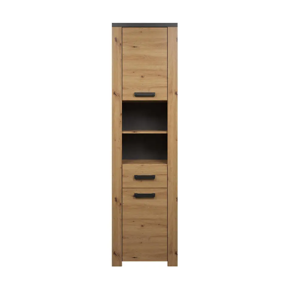 Trendteam Kolomkast Follow - 53 x 35 x 196 cm - Artisan Oak
