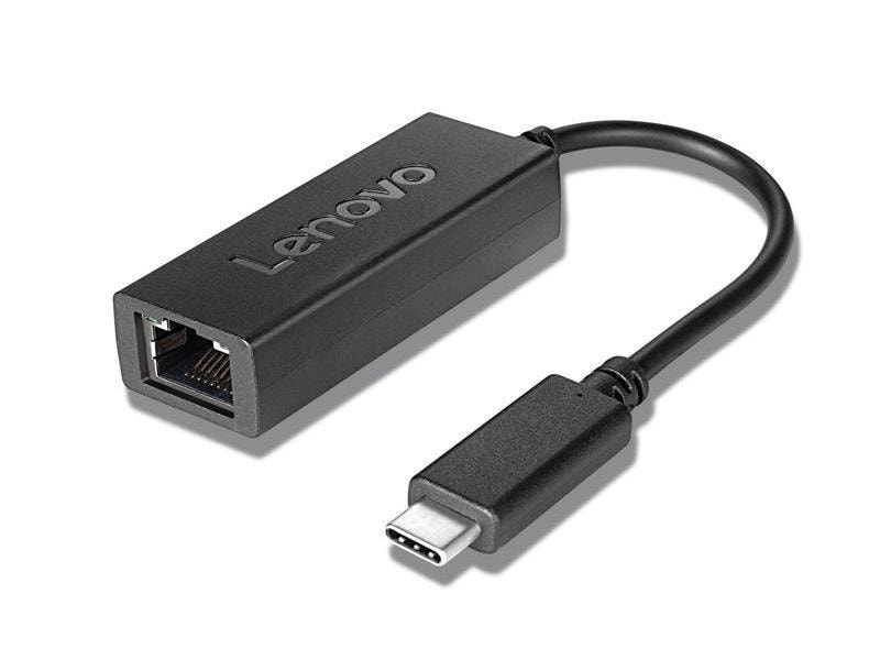 Lenovo Netzwerk-Adapter USB Typ-C auf LAN USB-C-zu-LAN-Adapter