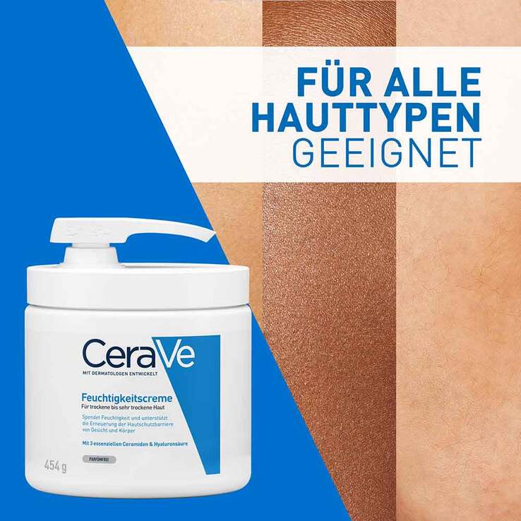 Cerave Feuchtigkeitscreme Pumpe, 454 g