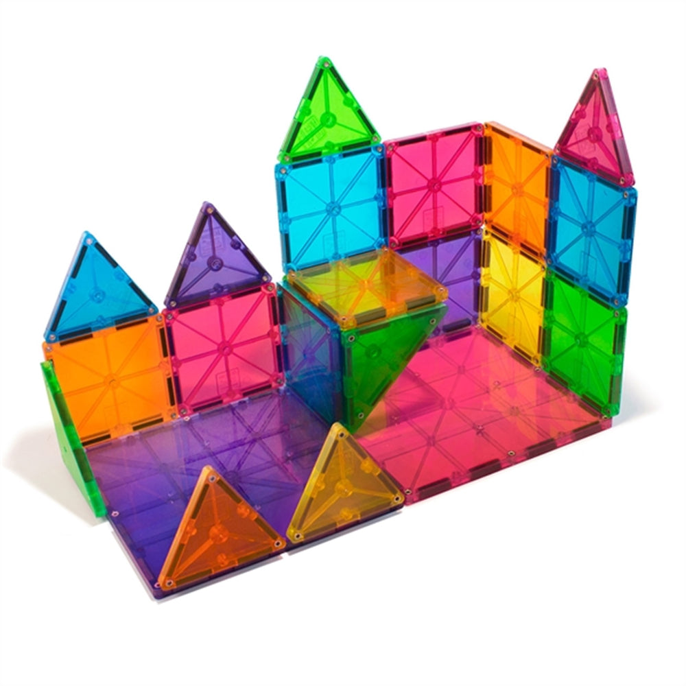 Køb Magna-Tiles® Clear Colors - Magnetsæt 32 Dele