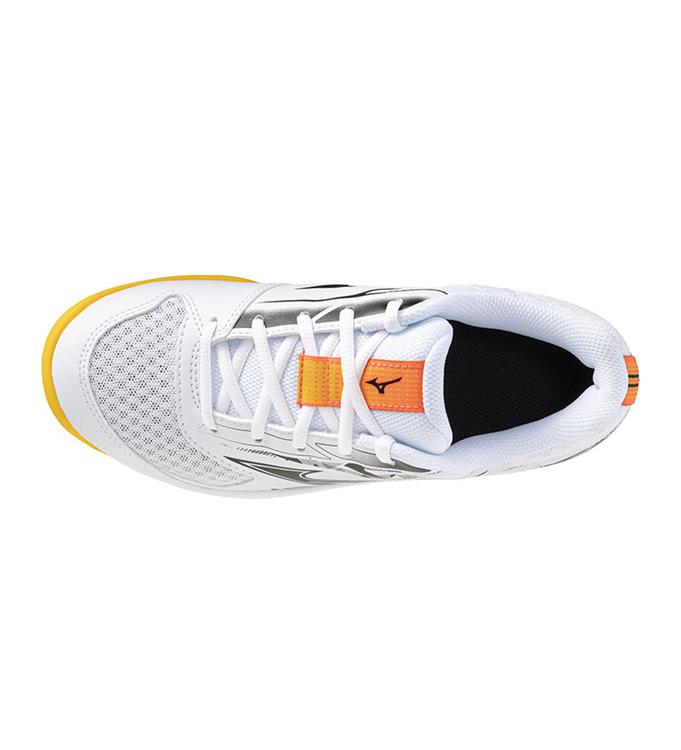 Mizuno STEALTH STAR 3 Jr X1GC250701 White-Fiery-Coral-2-Citrus
