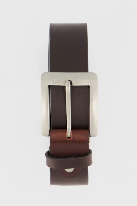 Ledergürtel, Vollrind-Leder, bis 170cm, Metallschnalle