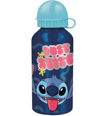Disney Stitch Trinkflasche - Aluminium - 400 ml - Blau
