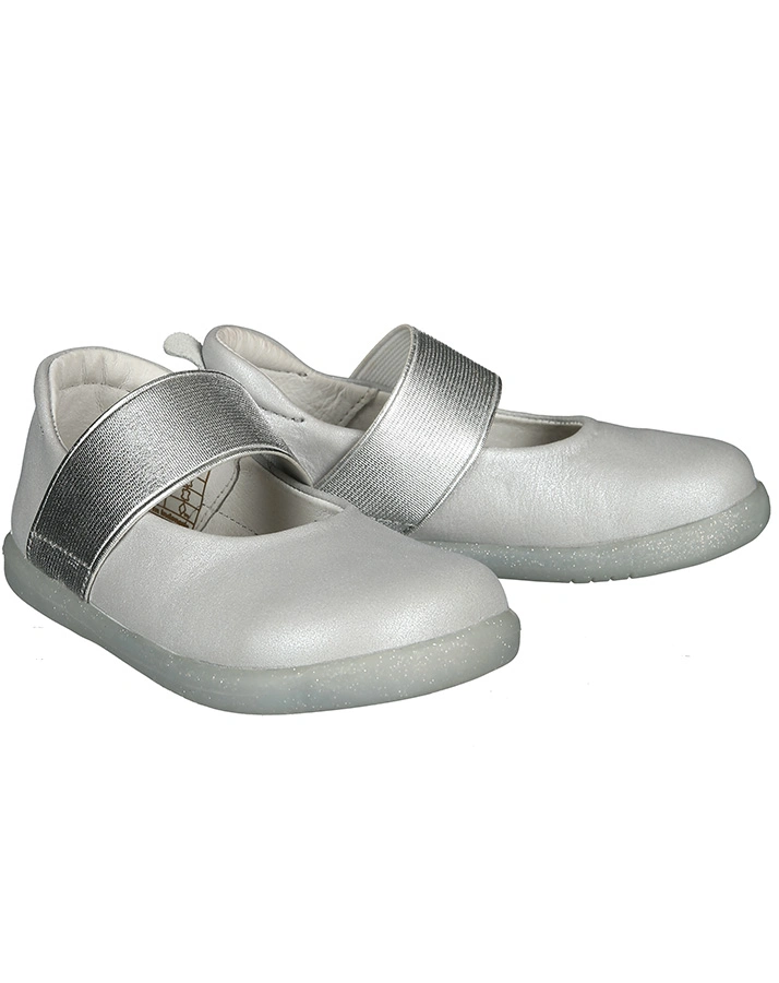 Ballerinas DEMI in mattsilber