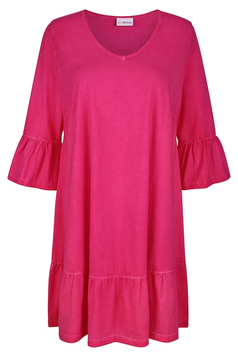 Longshirt, Volants, 3/4-Ärmel