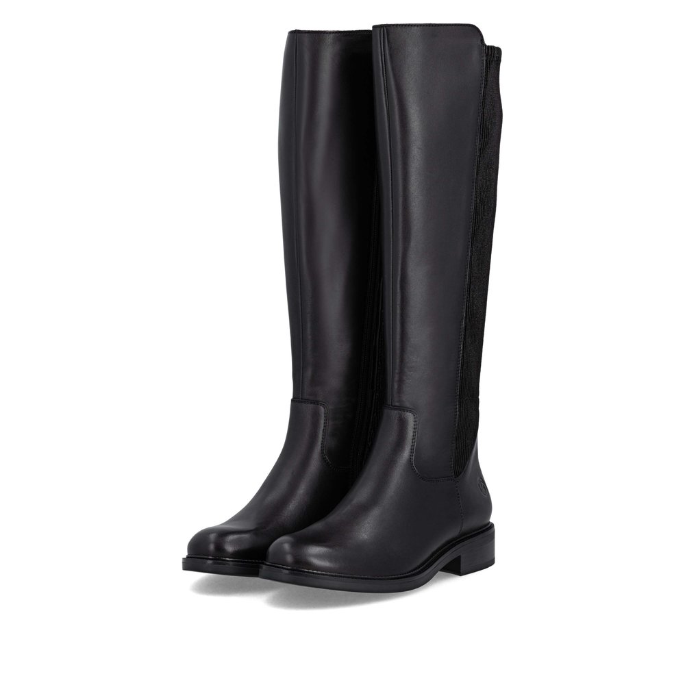 Remonte Damen-Schaftstiefel Schwarz