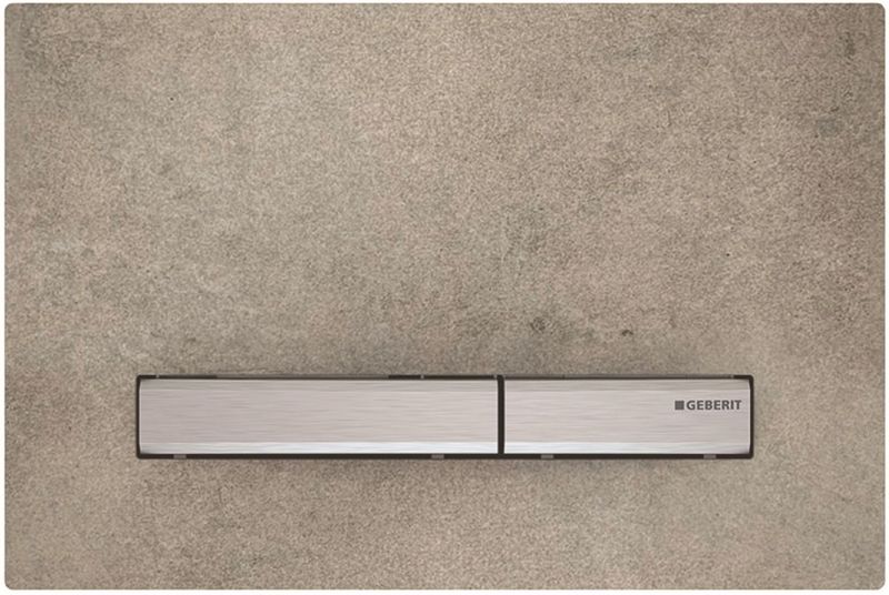 Geberit - Sigma 50 - Bedieningsplaat - Chroom - Betonlook