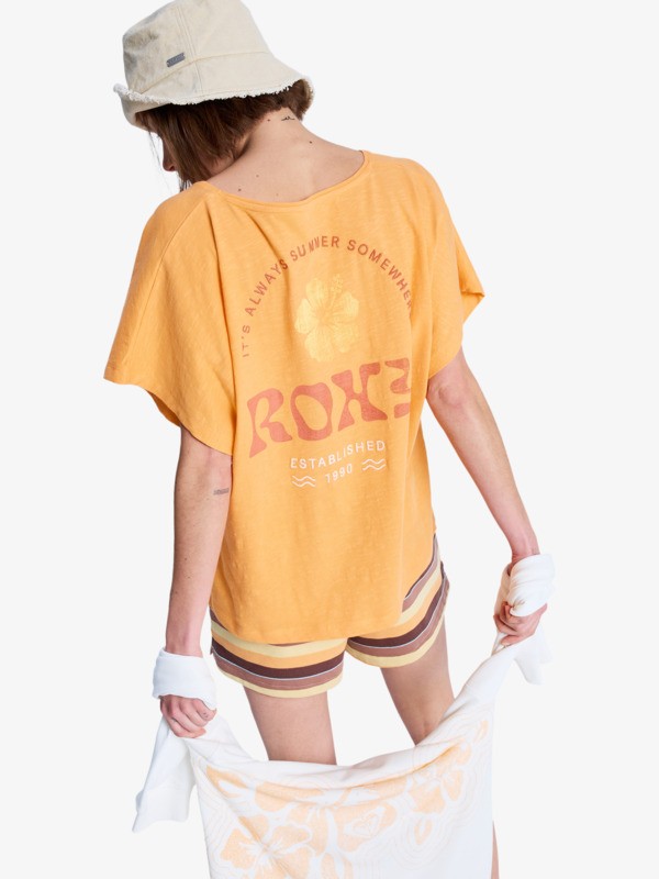 Nightfall T-Shirt à manches courtes Orange Femme