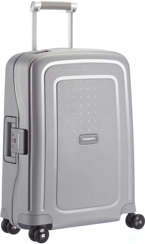 Samsonite - S´cure Spinner 55/20 Reistas - Zwart - Polypropyleen - 34L