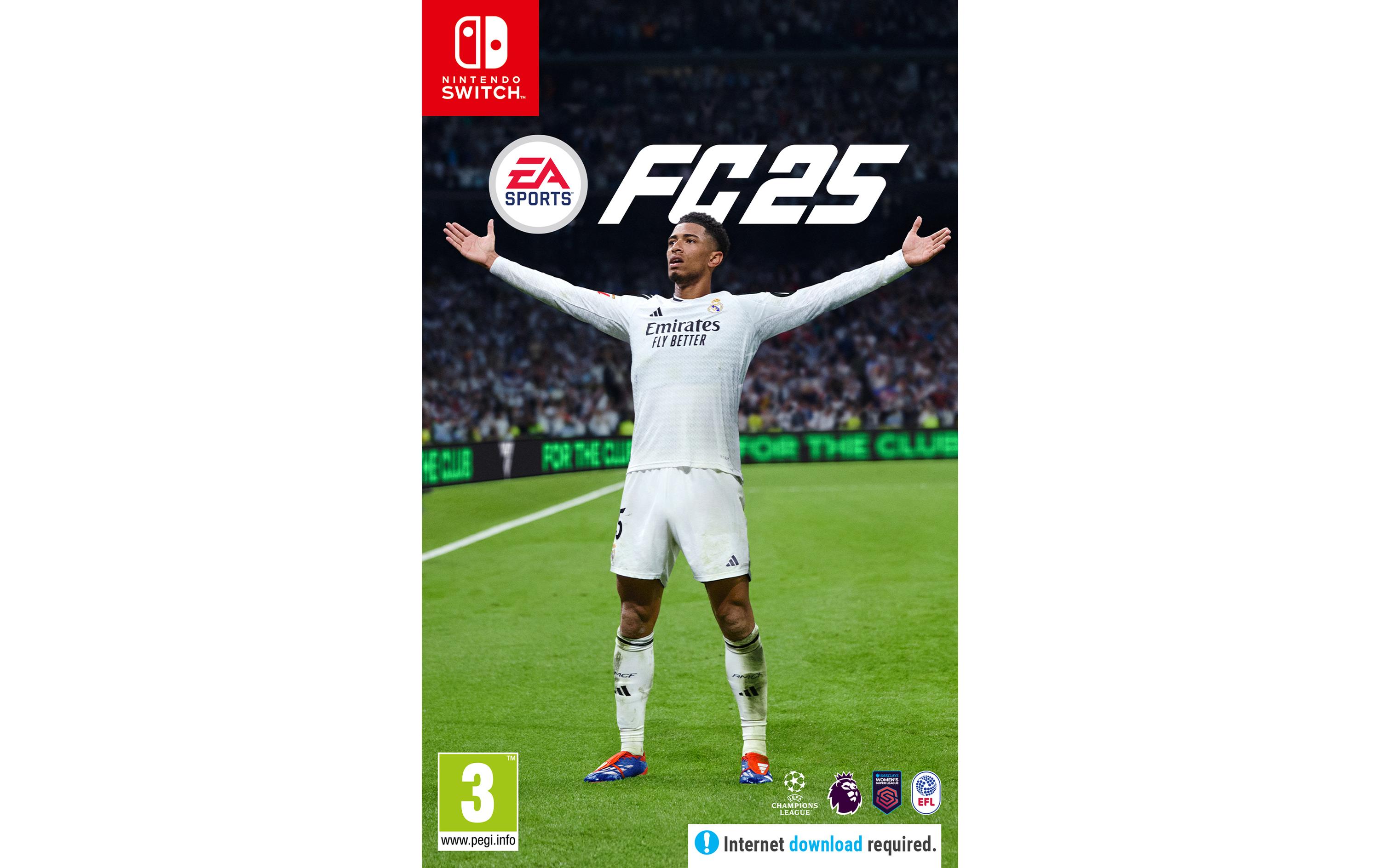 EA Sports FC 25Fussballspiel für die Switch