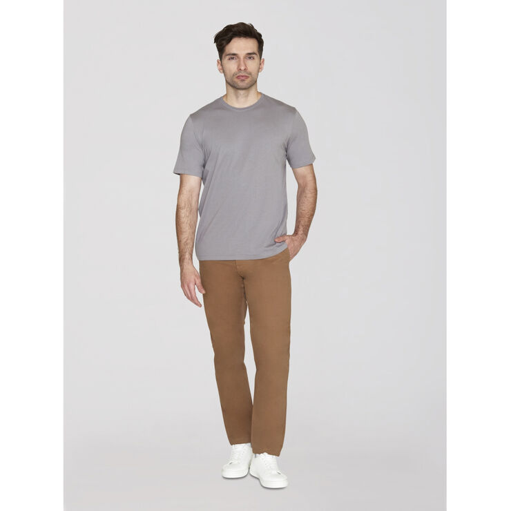 Knowledge Cotton Apparel AGNAR basic t-shirt - Regenerative Organic Certified™ - GOTS/Vegan Sharkskin