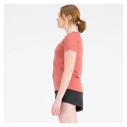Maillot manches courtes Femme New Balance Impact Run Rose