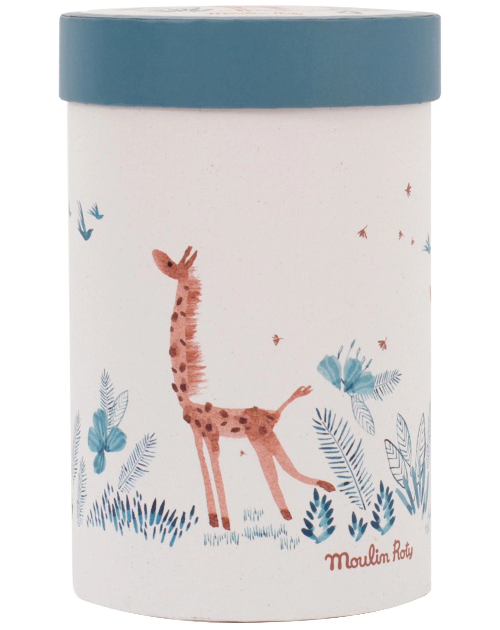 Kuscheltier GIRAFFE BIBICUS (37cm) in koralle