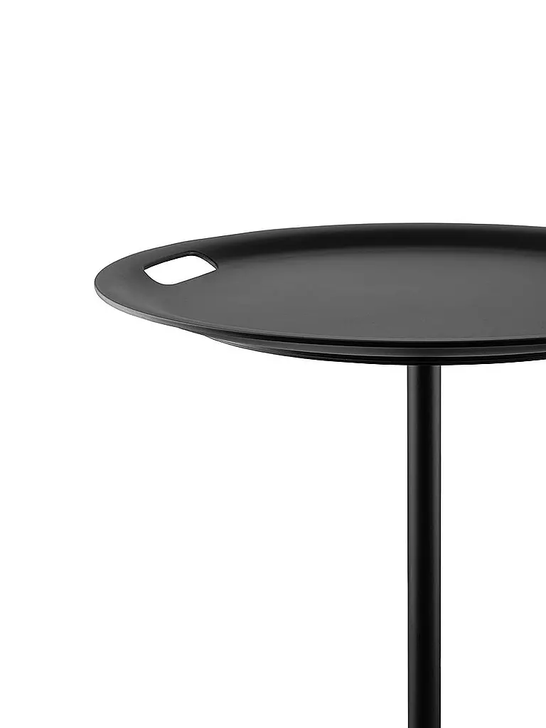 ALESSI Beistelltisch OP-LA 52cm Schwarz schwarz