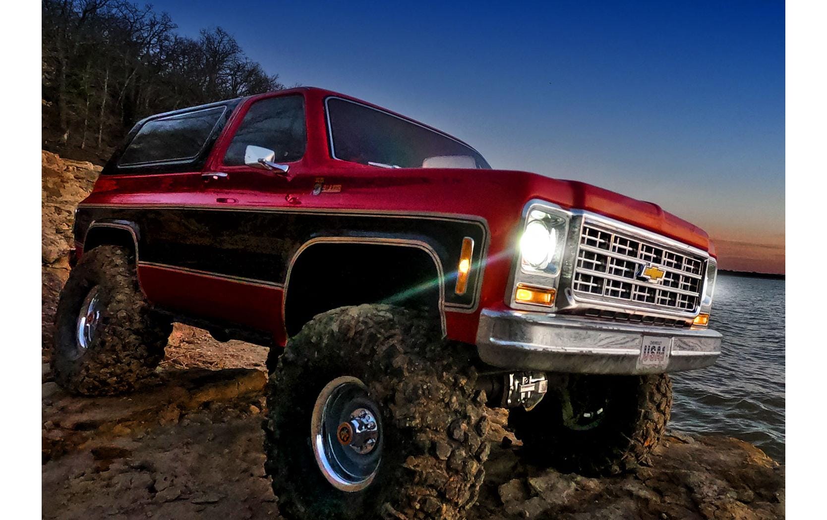 Modellbau-Beleuchtung Pro Scale LED TRX-4 79 Blazer & K10Pro Scale LED Light Set für 1979 Chevrolet Blazer & K10 High Trail