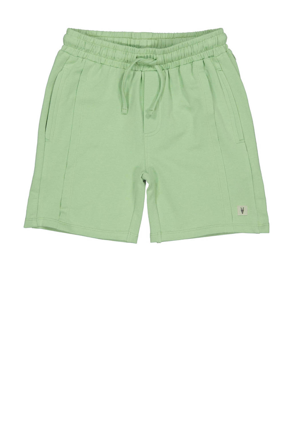 LEVV regular fit sweatshort KORS lichtgroen