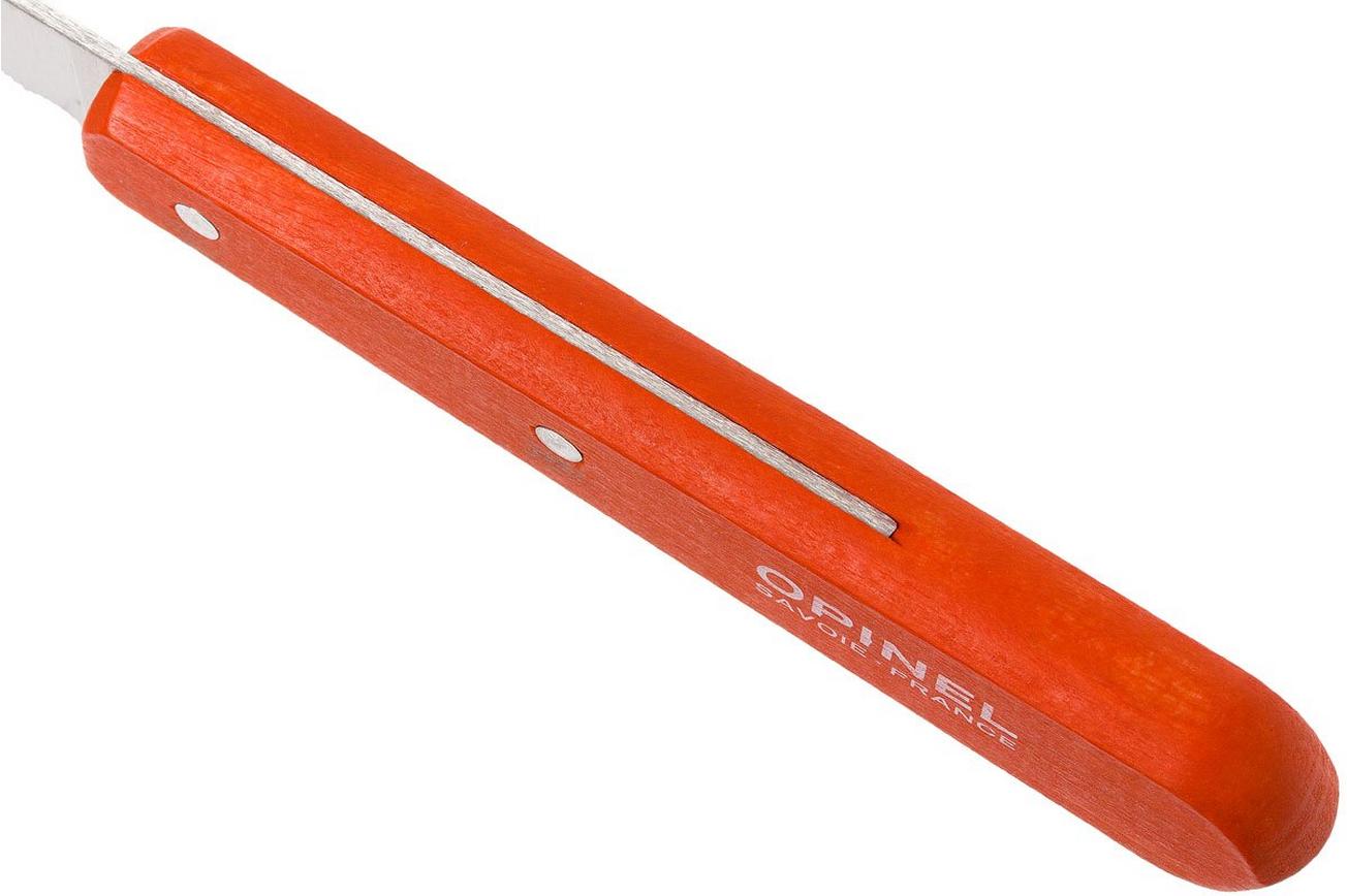 Opinel serrated knife 113  orange