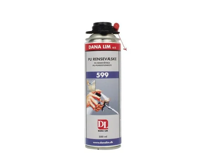 PU-Rensevæske 599 500 ml - UN 1950 Aersoler, brandfarlig 2.1