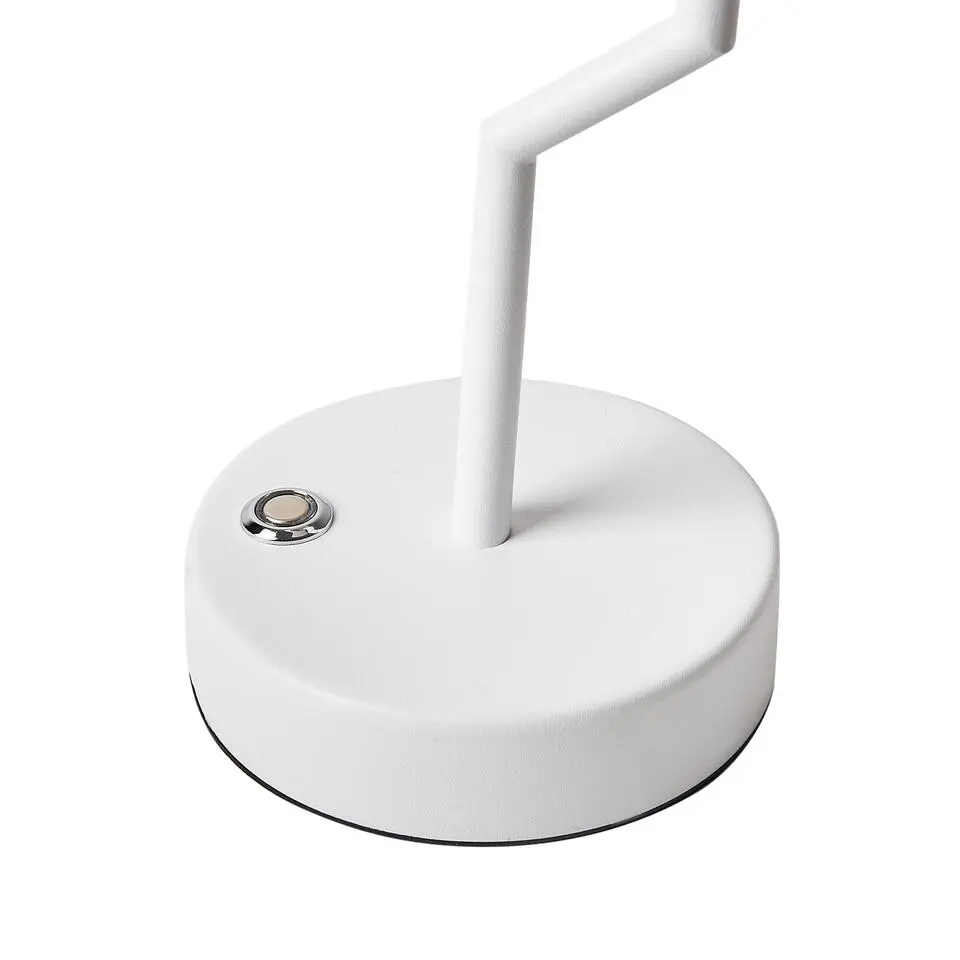 ALVIELA - Tafellamp - Wit - Aluminium/IJzer