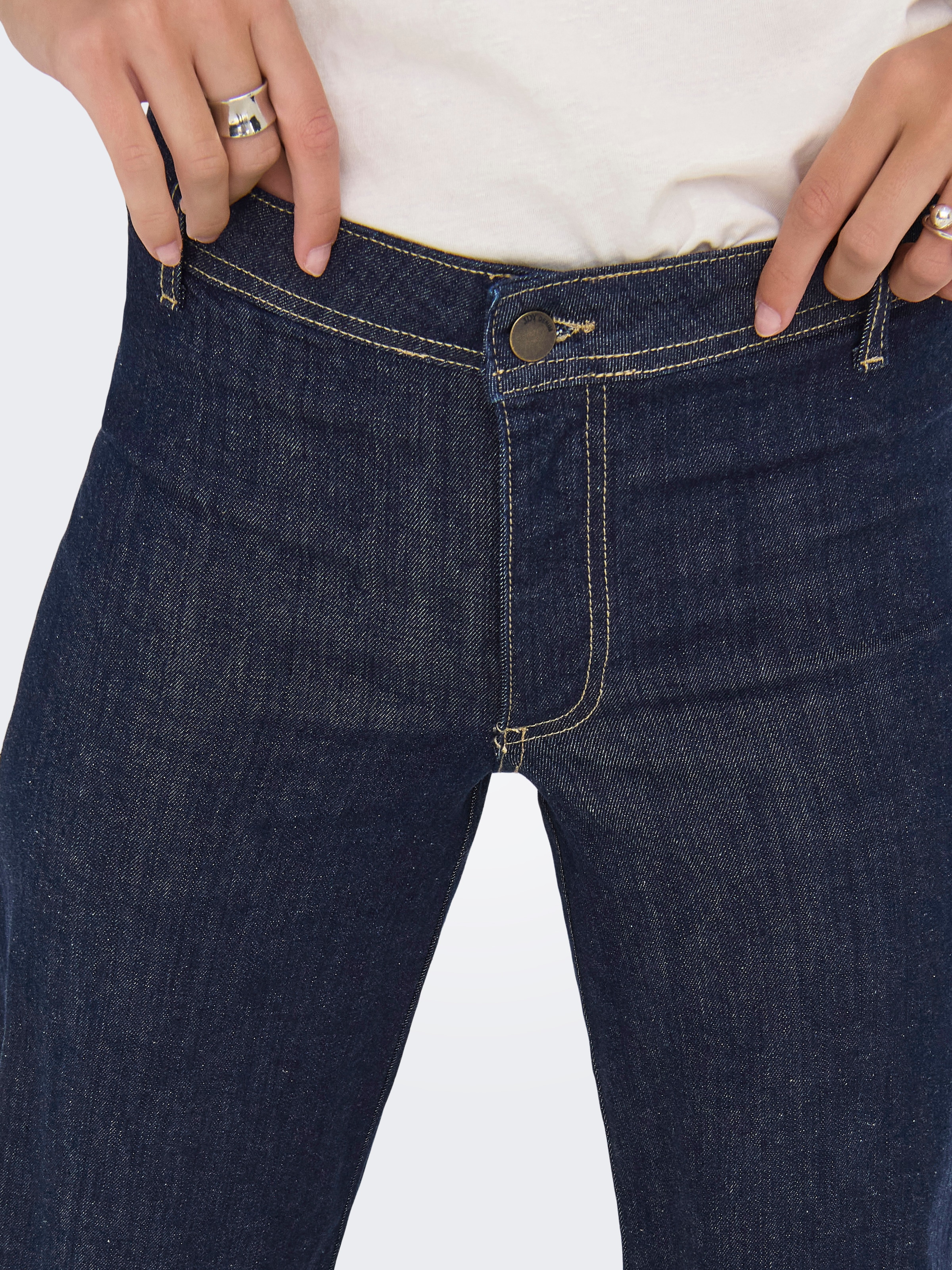 JDY Weite Jeans »JDYVANESSA MIDWAIST WIDE JEANS DBD DENIM«