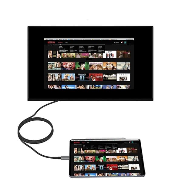 INF USB-C til HDMI-kabel 4K - 2 meter