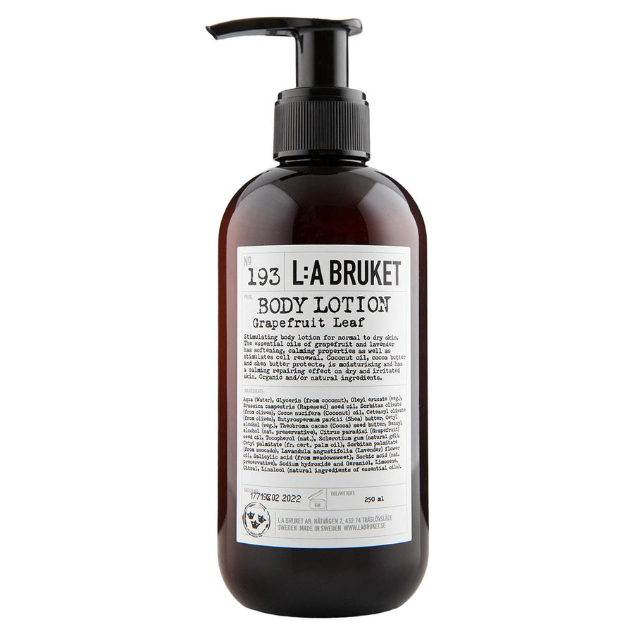193 Body Lotion Grapefruit Leaf
