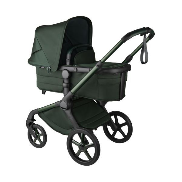 Bugaboo Fox 5 Kinderwagen 2-in-1 - Noir Essential Bundel - Midnight Green
