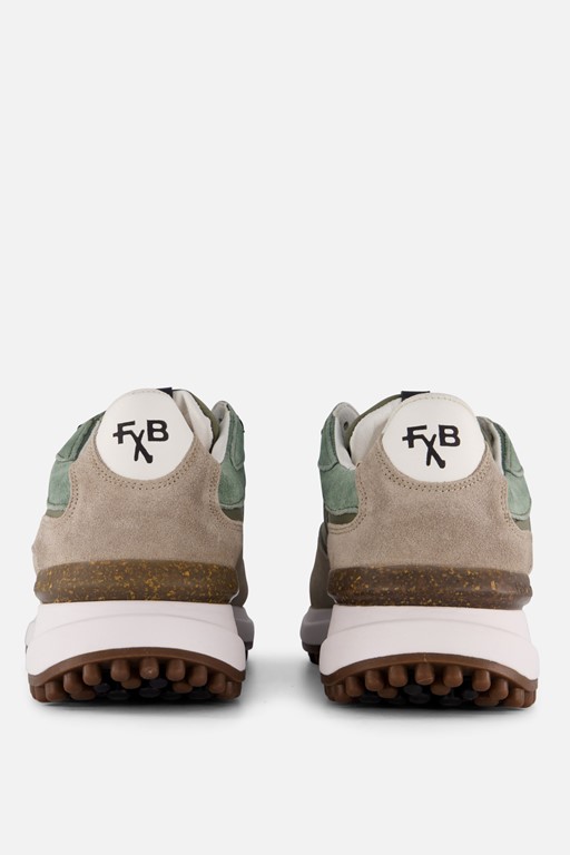 Floris van Bommel Noppi 20.06 Sneakers groen Suede