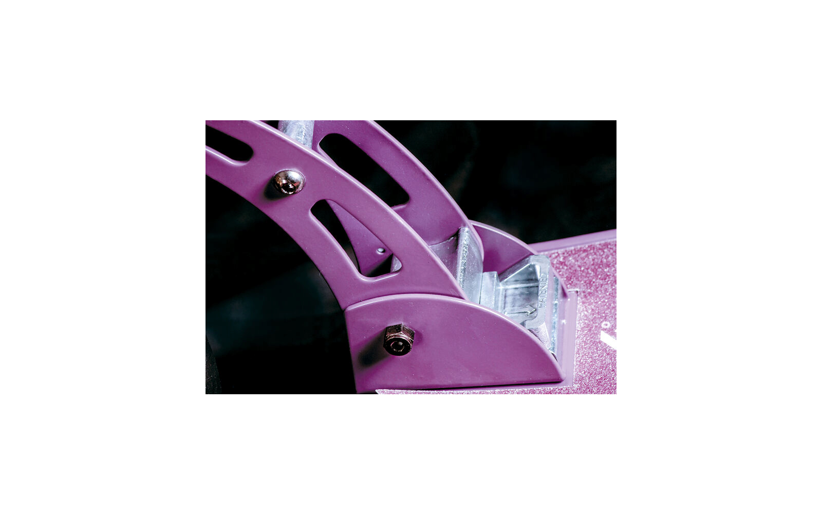 Six Degrees Aluminium klappbarer Scooter Lila