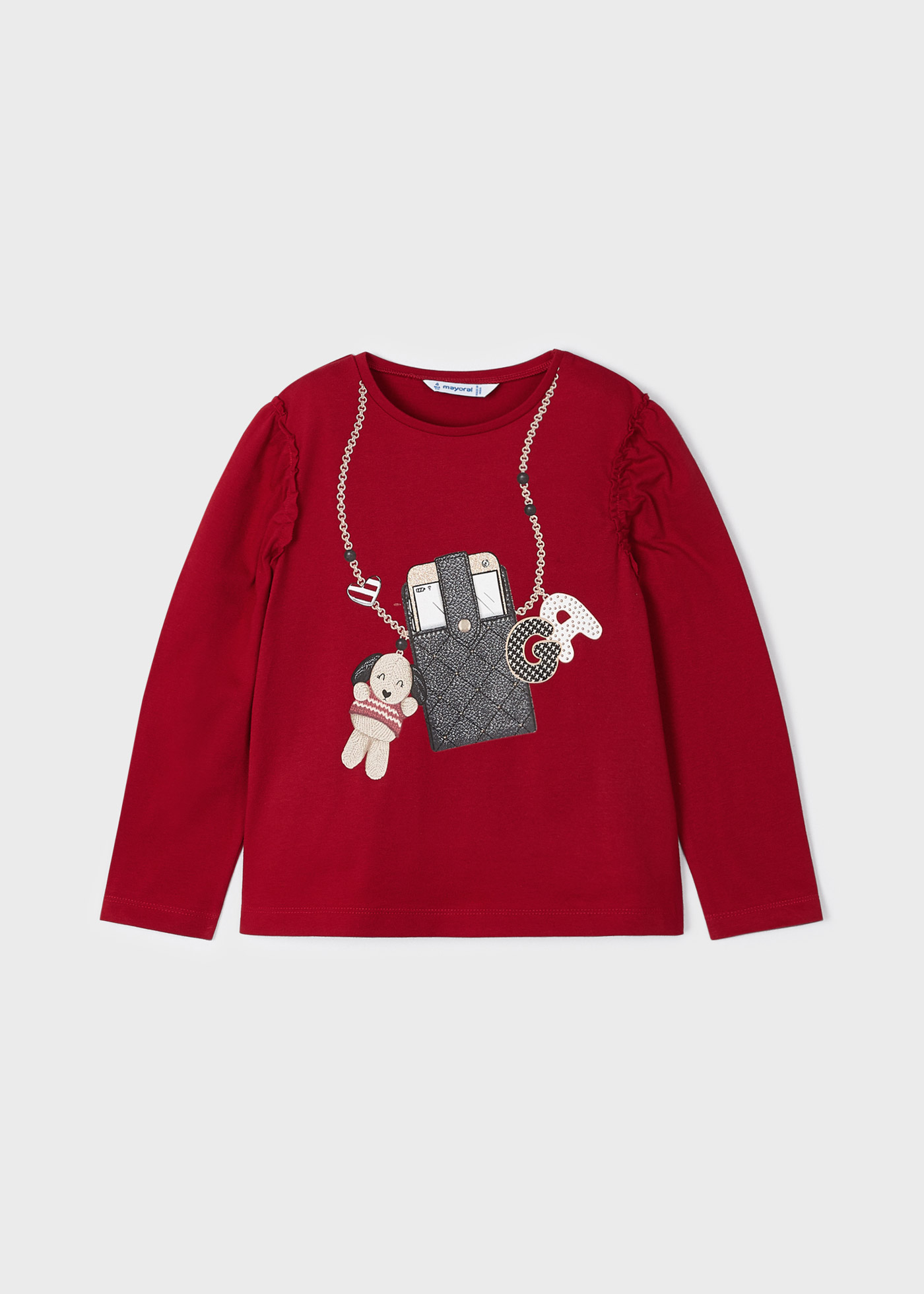 Camiseta estampada Better Cotton para meninas